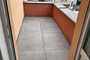 Dlažba balkon Poděbrady